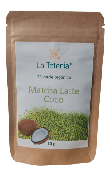 Té Verde Matcha Latte Coco Sobre La Tetería 30 grs