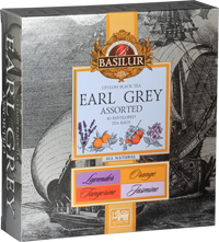 Té negro Basilur earl grey assorted 40 bolsas