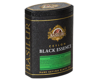 Lata Basilur Té negro Black essence chocolate menta 75 Grs