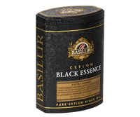 Lata Basilur Té negro Black essence café y caramelo 75 Grs