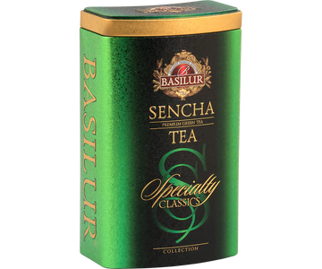 Lata Basilur té verde sencha 100 Grs