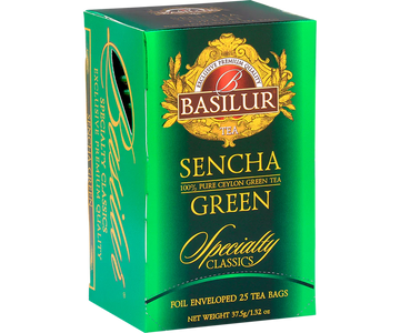 Té Verde Basilur Sencha 25 bolsas