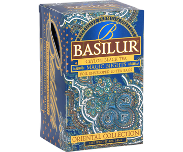 Té negro Basilur magic nights 25 bolsas