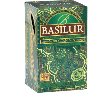 Te verde Basilur Oriental Collection Moroccan Mint 25 bolsas