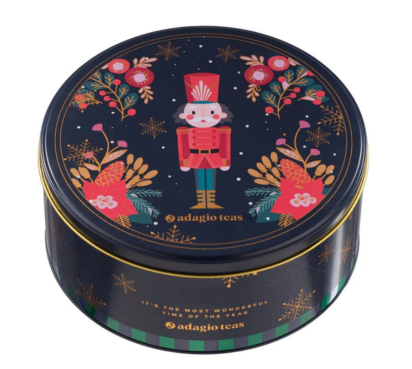 Caja redonda Adagio 36 teabags nutcracker