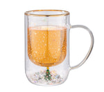 Taza Adagio doble vidrio Christmas Tree