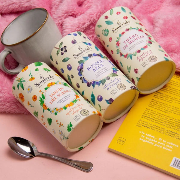 Té Negro Bosque Azul Tarro Sensorial 100 grs