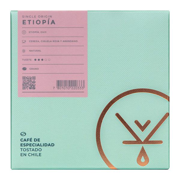 Café grano Blackdrop - Etiopia Guji 227 grs