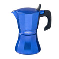 Cafetera Italiana Oroley Petra Azul (6, 9 y 12 Tazas)