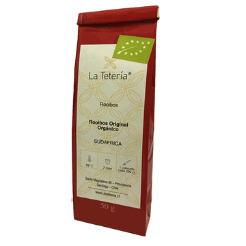 Infusión Rooibos Original Orgánico La Tetería 50 grs