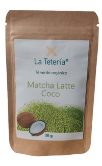 Té Verde Matcha Latte Coco Sobre La Tetería 30 grs