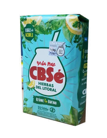 Yerba Mate CBSé Hierbas del Litoral 500g