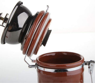 Molinillo de Café Manual con Contenedor de Cerámica