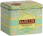 Té Verde Fresas Rosas y Arándanos Basilur Present Green 100g