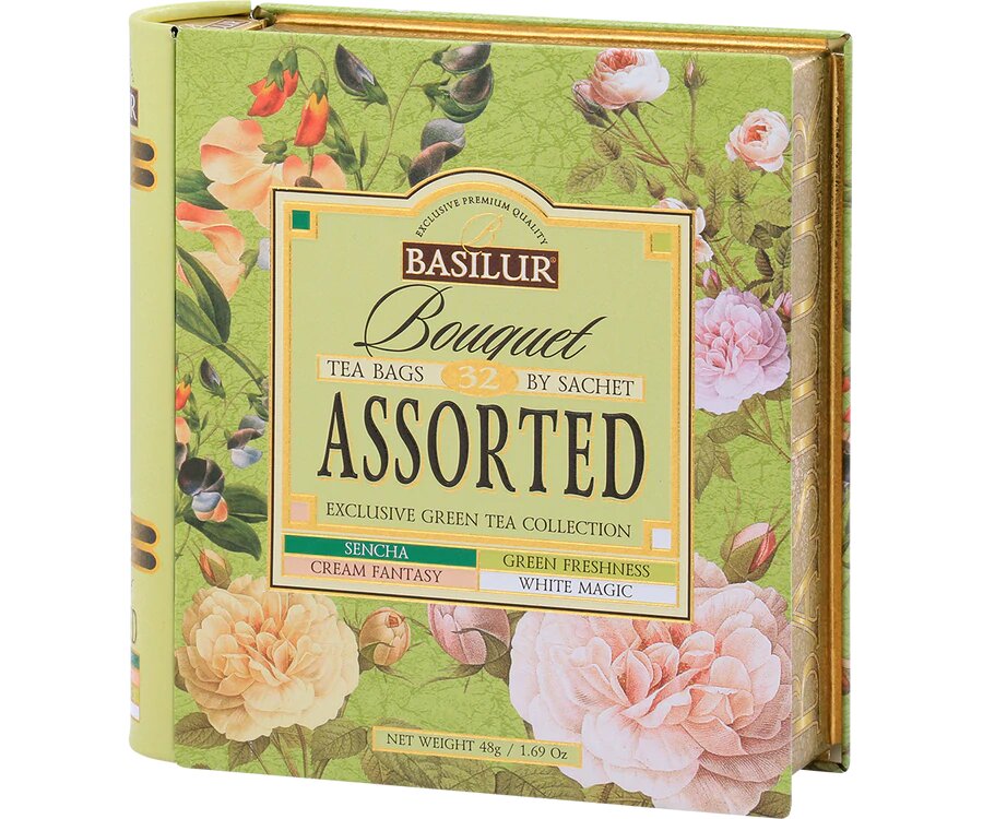 Tea Book Basilur Bouquet Collection - 32 bolsitas
