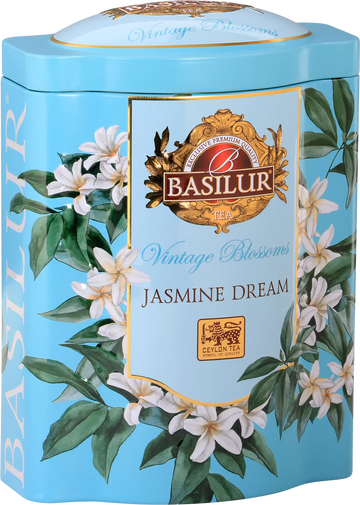 Lata Basilur té negro vintage blossom jasmine dream 20 pirámides