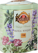 Lata Té Verde Basilur Vintage Blossom Floral Bouquet 20B