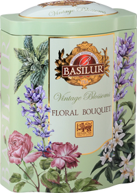 Lata Té Verde Basilur Vintage Blossom Floral Bouquet 20B