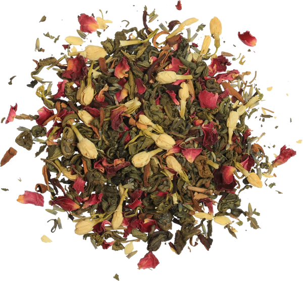 Lata Té Verde Basilur Vintage Blossom Floral Bouquet 20B