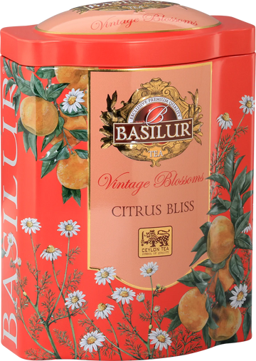 Lata Té Negro Basilur Vintage Blossom Citruss Bliss 20B