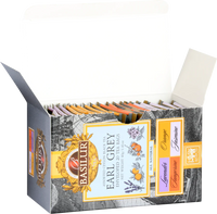 Té Negro Basilur Earl Grey Assorted 20 Bolsas
