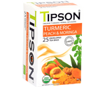 Infusión Tipson Cúrcuma Durazno y Moringa 25 bolsitas