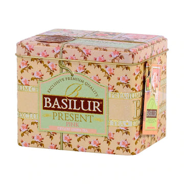 Té Verde Jasmín Piña Basilur Present Pink 100g