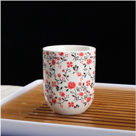 Set tetera con  6 Tazas campestre ERV