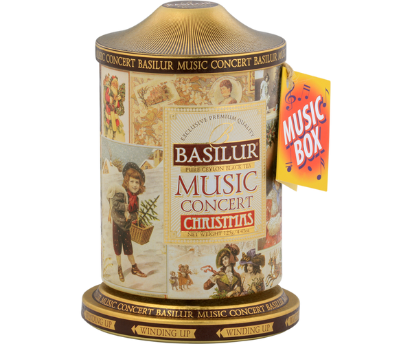 Caja Musical Concert Christmas Basilur 100gr.