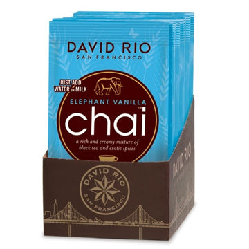 Té Negro Elephant Vainilla Chai Sobre David Rio 28 grs