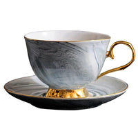 Taza marmolada con plato 230ml