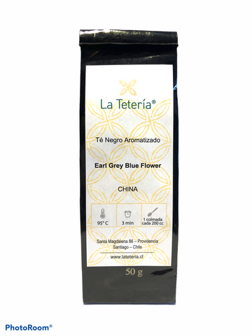 Té Negro Earl Grey Blue Flower La Tetería 50 grs