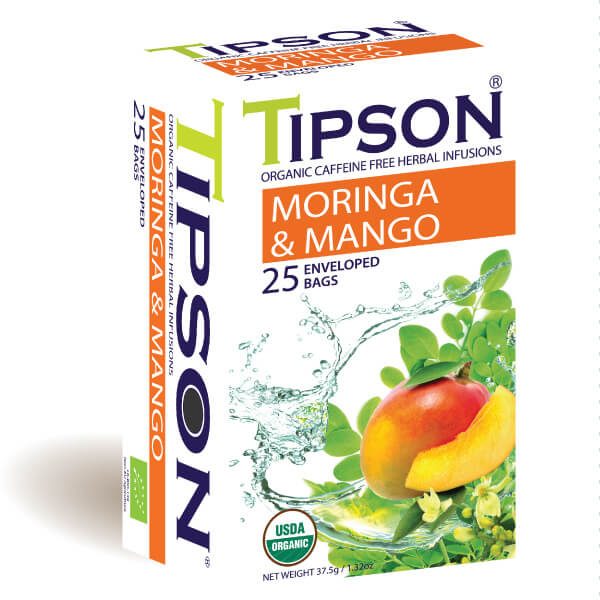 Infusión Tipson Moringa Mango 25 bolsitas