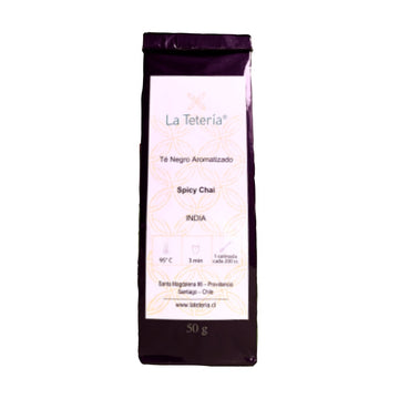 Té Negro Spicy Chai La Tetería 50 grs