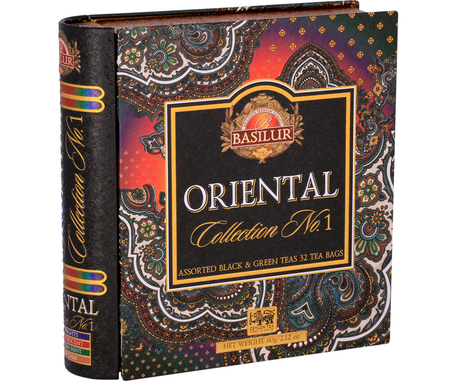 Tea Book Basilur Oriental Collection Nº1 - 32 bolsitas