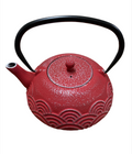 Tetera de Hierro Roja 1200ml