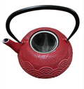 Tetera de Hierro Roja 1200ml