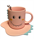 Taza Dinosaurio con Plato y Cuchara 350 ml