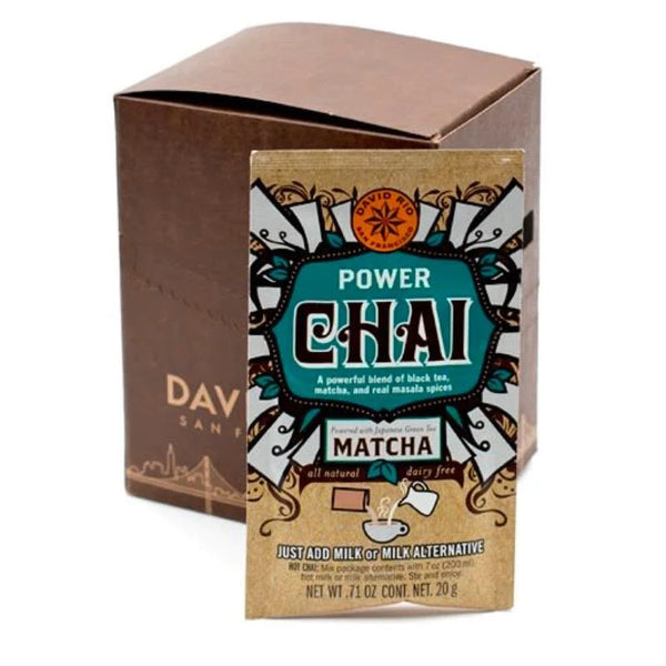 Té Negro Matcha Power Chai Sobre David Rio 20 grs