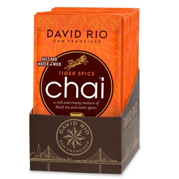 Té Negro Tiger Spice Chai Sobre David Rio 28 grs