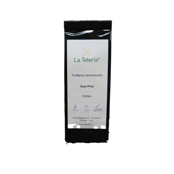 Té Blanco Acai Piña La Tetería 50 grs