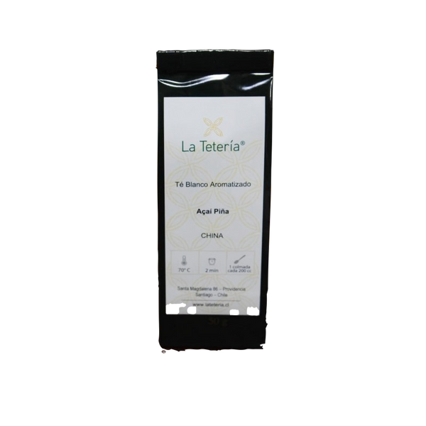 Té Blanco Acai Piña La Tetería 50 grs