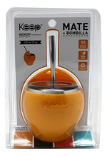 Mate con bombilla keep 230 ml