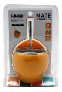 Mate con bombilla keep 230 ml