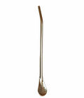 Bombilla para Mate Tambor Plateada