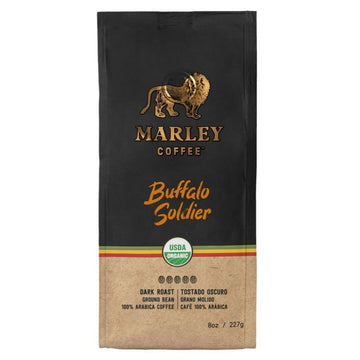 Café Grano Molido Buffalo Solider Marley Coffee 227 grs