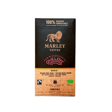 Cápsulas de Café One Love Marley Coffee 10 unidades