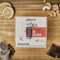 Cápsulas de Café Señor K Blend Santa Rosa Colombia