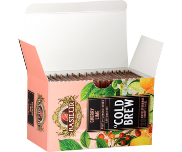 Cold Brew Basilur Cherry Lime 20 Bolsas