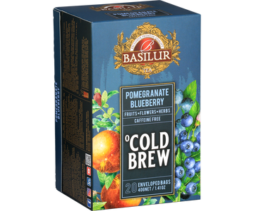 Basilur Cold Brew Pomegranate Blueberry 20 Bolsas